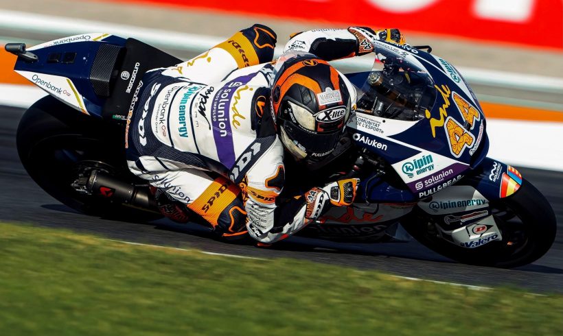 TERCERA FILA DE PARRILLA PARA ARÓN, TERMINA SÉPTIMO EN LA Q2 DE MOTO2™ DEL VALENCIAGP