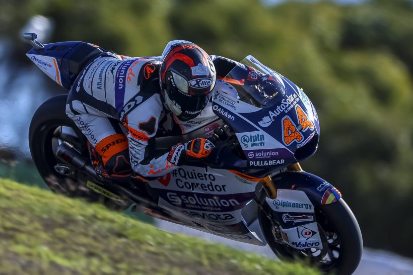 ARÓN ABRIRÁ LA SEGUNDA FILA DE LA PARRILLA DE MOTO2™ EN EL GP DEL ALGARVE