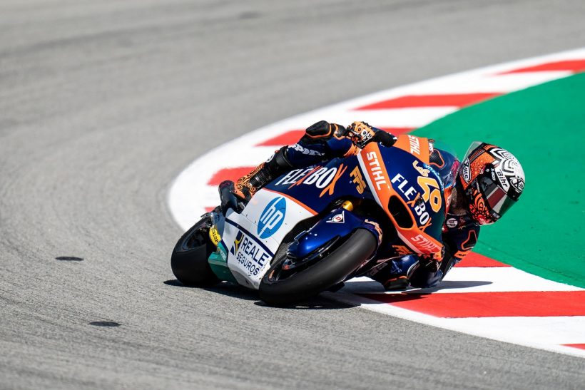 ARÓN SEGUNDO EN LA Q2 DEL #CATALANGP, MAÑANA PRIMERA FILA DE LA PARRILLA