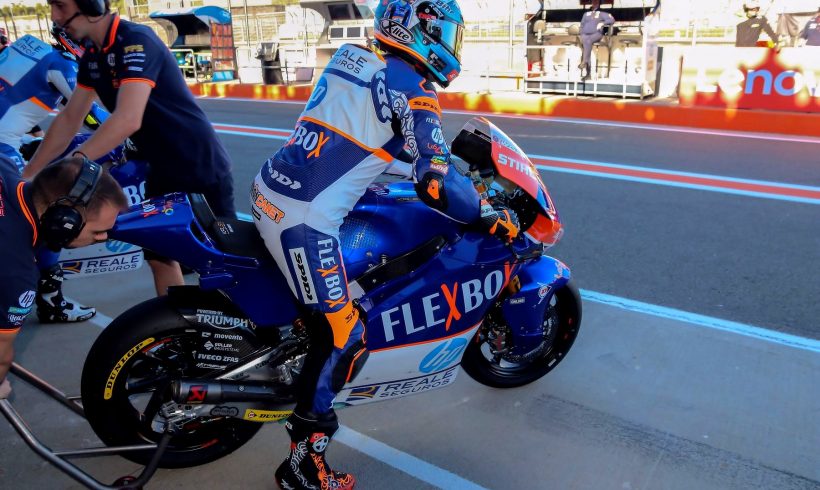 ARÓN ARRANCARÁ DESDE LA TERCERA FILA DE LA PARRILLA EN EL #VALENCIAGP, SÉPTIMO EN LA Q2