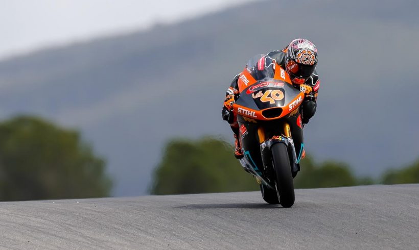 ARÓN LIDERA LOS CRONOS EN EL PRIMER DÍA DE TEST MOTO2™ DE PORTIMÃO