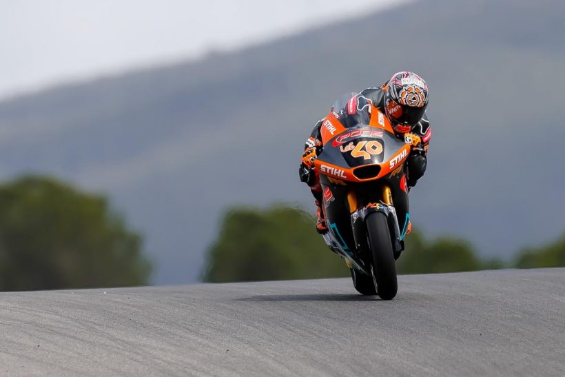 ARÓN LIDERA LOS CRONOS EN EL PRIMER DÍA DE TEST MOTO2™ DE PORTIMÃO