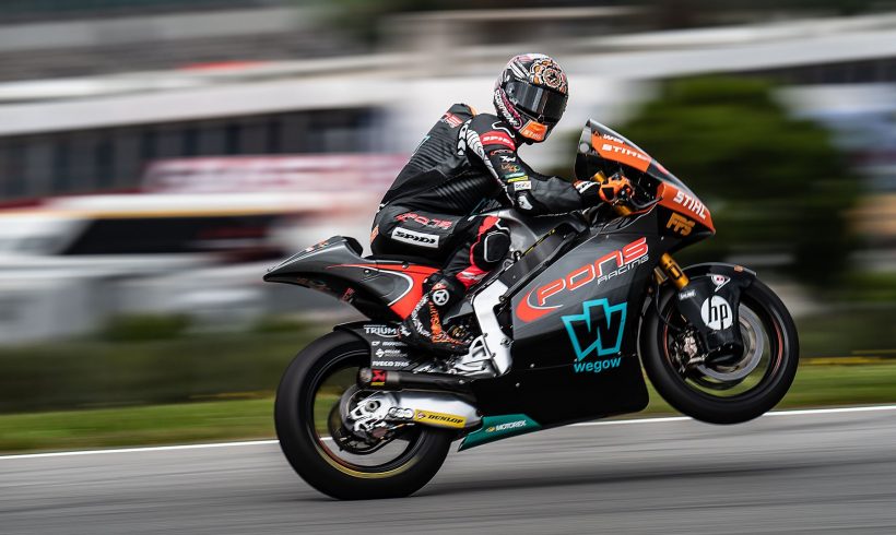 ARÓN TERMINA SEGUNDO EN LA SEGUNDA JORNADA DE TEST MOTO2™ EN PORTIMÃO