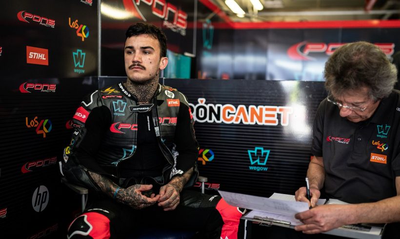 ARÓN TERMINA TERCERO DEL TERCER DÍA Y DE LA COMBINADA DEL TEST MOTO2™ DE PORTIMÃO
