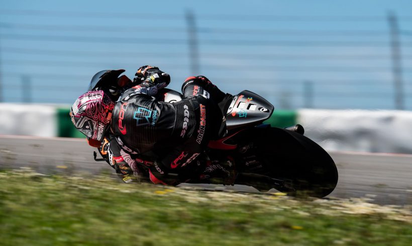 ARÓN NOVENO EN EL PRIMÉR DIA DEL #PORTUGUESEGP