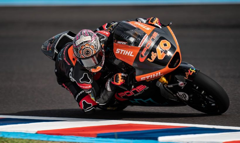 ARÓN SEXTO EN EL PRIMER DÍA DEL GP DE ARGENTINA