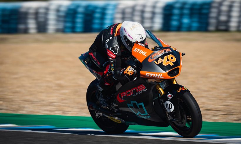 ARÓN CONCLUYE QUINTO EN EL PRIMER DÍA DE TEST PRIVADO DE JEREZ