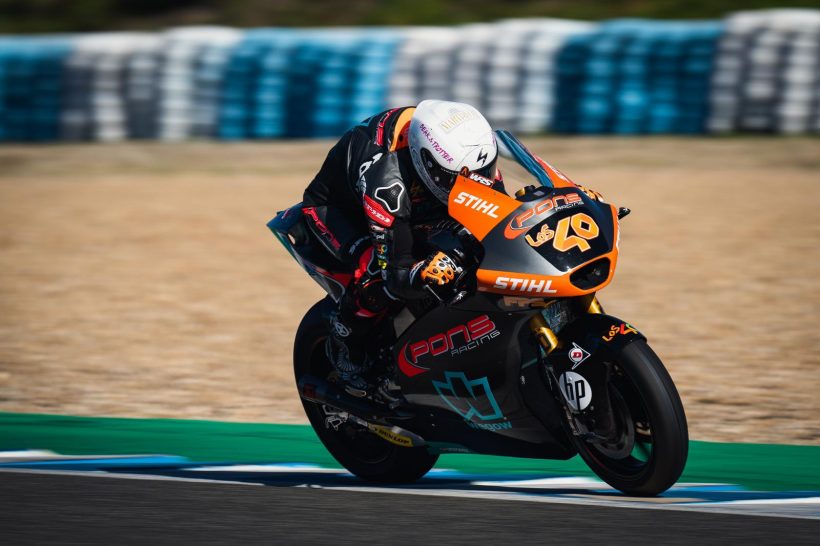 ARÓN CONCLUYE QUINTO EN EL PRIMER DÍA DE TEST PRIVADO DE JEREZ