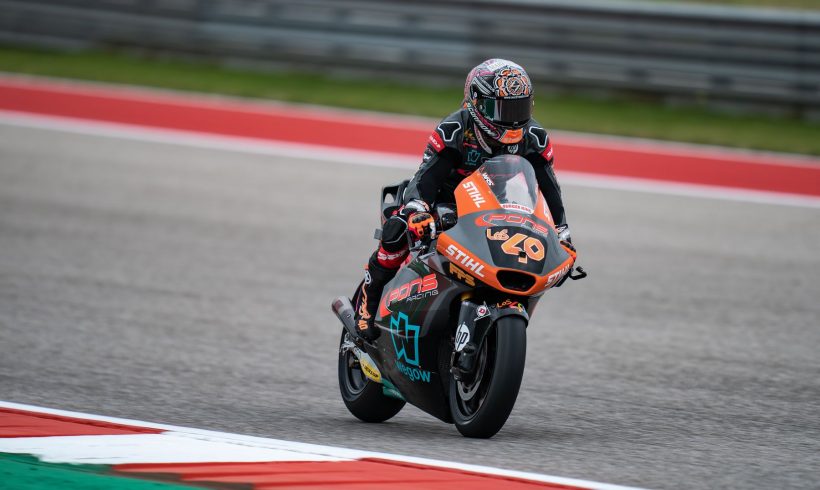 ARÓN ACABA TERCERO EN LA PRIMERA JORNADA DEL #AMÉRICASGP