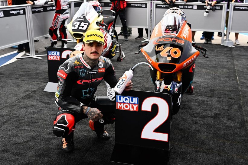 ARÓN SEGUNDO EN LA Q2 DEL #ARGENTINAGP, PRIMERA FILA DE PARRILLA