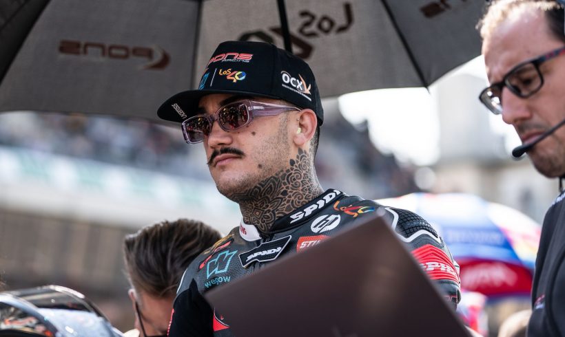 CAÍDA EN CARRERA, ARÓN SE MARCHA DE LE MANS CON EL PRIMER CERO DE LA TEMPORADA