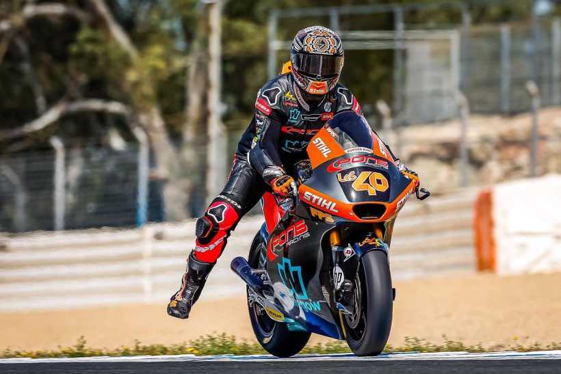 ARÓN DOMINA EL TEST POST-GP DE MOTO2™ EN JEREZ