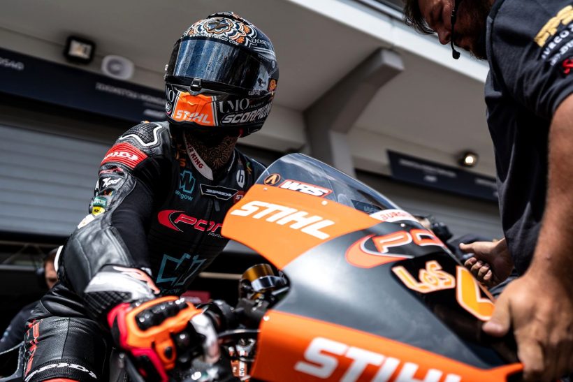 ARÓN ARRANCARÁ DESDE LA SEGUNDA FILA EN SACHSENRING, CUARTO EN LA Q2