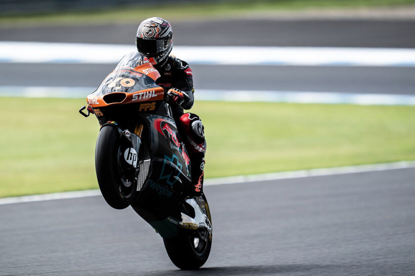 ARÓN SEGUNDO TRAS CONCLUIR LA PRIMERA JORNADA DEL GRAN PREMIO DE JAPÓN
