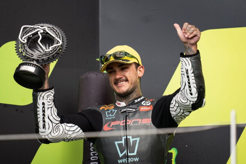 ARÓN SEGUNDO EN SILVERSTONE, NUEVO PODIO PERO SE RESISTE LA VICTORIA DE MOTO2™