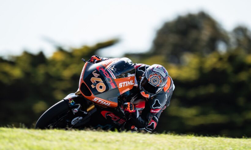 ARÓN ACABA LA PRIMERA JORNADA EN PHILLIP ISLAND CON EL SEGUNDO MEJOR TIEMPO DEL DÍA