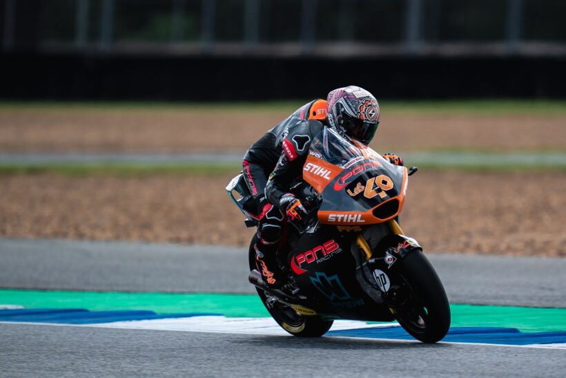 ARÓN QUINTO EN EL INICIO DEL OR THAILAND GRAND PRIX