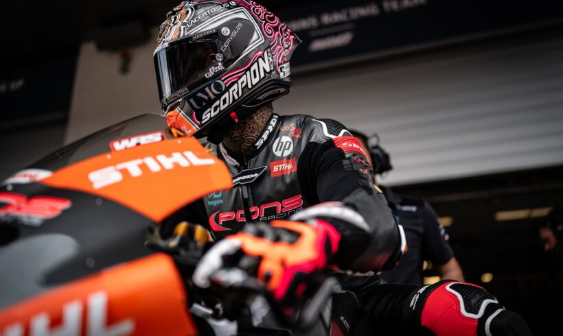 NUEVO CERO PARA ARÓN, SE MARCHA DEL RED BULL RING CON CAÍDA