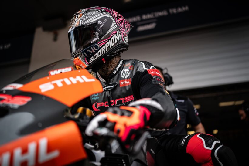 NUEVO CERO PARA ARÓN, SE MARCHA DEL RED BULL RING CON CAÍDA