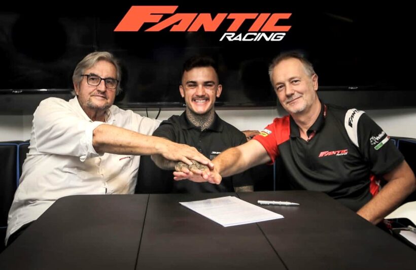 ARÓN FORMARÁ PARTE DEL FANTIC RACING DE MOTO2™ EN 2024