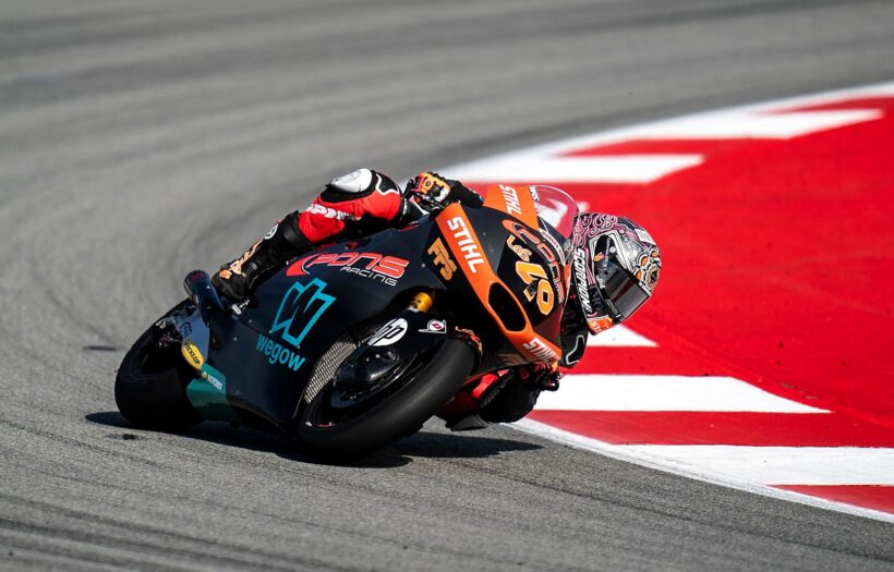 ARÓN SIGUE FUERTE EN EL CIRCUIT DE BARCELONA-CATALUNYA, SEGUNDO DE LA Q2 Y PRIMERA LÍNEA DE PARRILLA