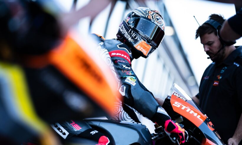 DÍA COMPLICADO EL QUE HA TENIDO ARÓN EN EL INICIO DEL #SANMARINOGP