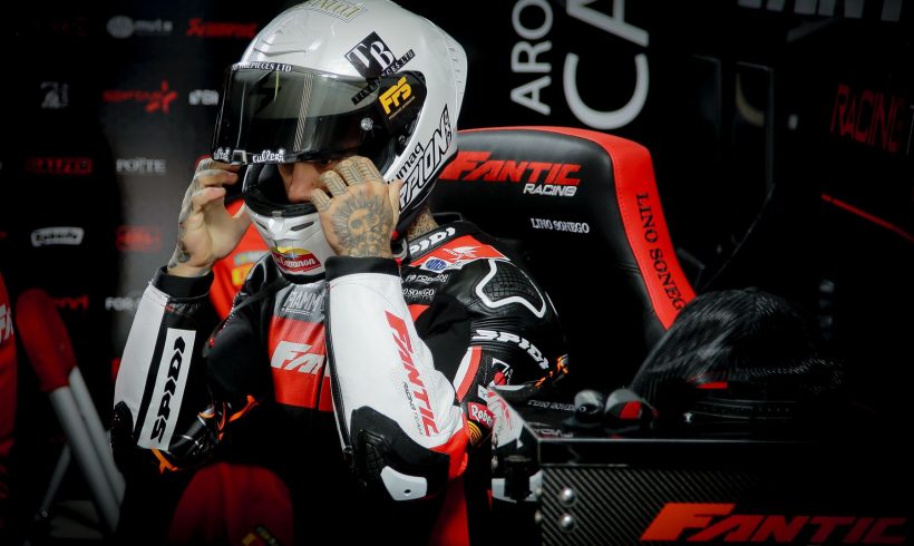 ARÓN CONCLUYE SEGUNDO EL TEST MOTO2™ DE PORTIMÃO PESE A NO HABER SALIDO HOY A PISTA