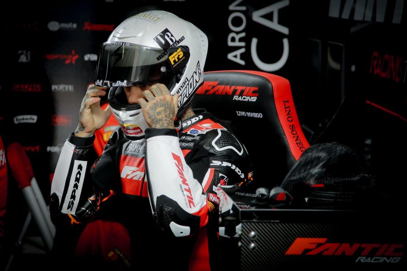 ARÓN CONCLUYE SEGUNDO EL TEST MOTO2™ DE PORTIMÃO PESE A NO HABER SALIDO HOY A PISTA