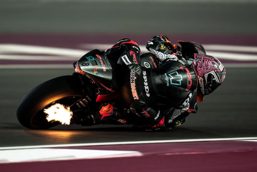 ARÓN SEGUNDO TRAS LA PRIMERA JORNADA DEL GRAND PRIX OF QATAR