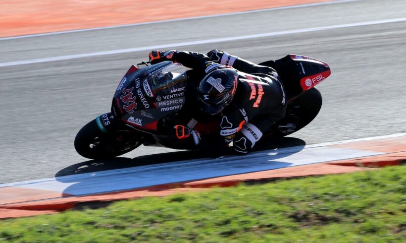 ARÓN SEGUNDO EN EL PRIMER TEST MOTO2™ DE LA PRETEMPORADA 2024