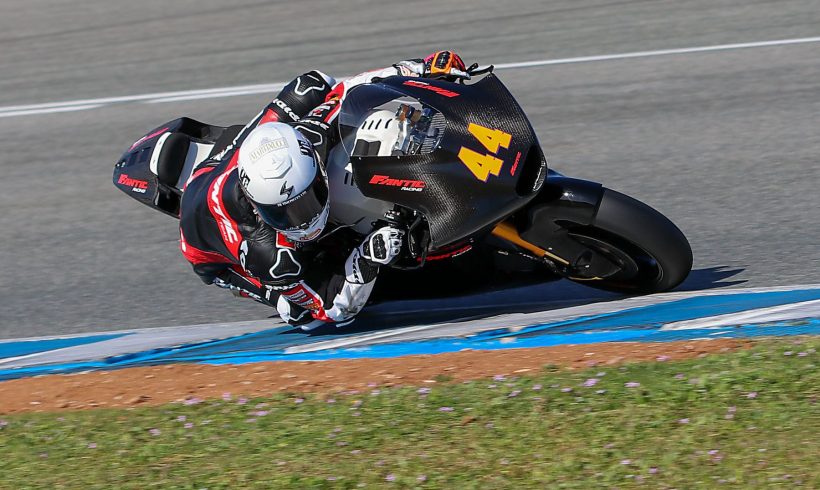 ARÓN CONCLUYE EL TEST OFICIAL DE MOTO2™ EN JEREZ CON EL QUINTO MEJOR CRONO