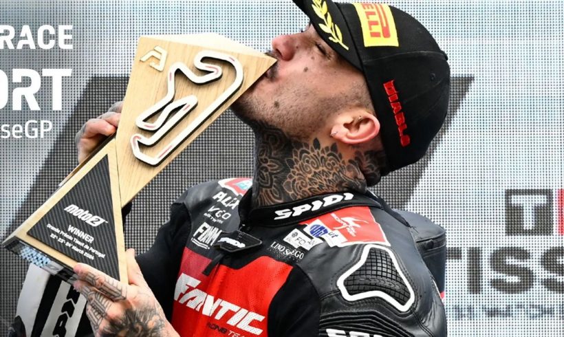 PRIMERA VICTORIA DE ARÓN EN MOTO2™ Y LÍDER TRAS PORTIMÃO