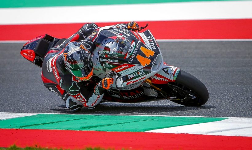 DISPUTADA LA PRIMERA PRACTICE DEL #ITALIANGP TENEMOS A ARÓN QUINTO