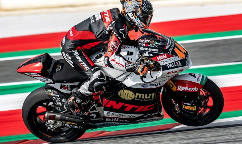 ARÓN SEGUNDO EN LA Q2, PARTIRÁ DESDE LA PRIMERA LÍNEA DE LA PARRILLA EN LA CARRERA DEL #AUSTRIANGP