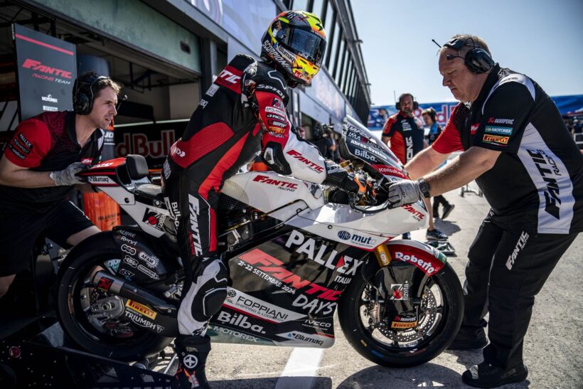 SEGUNDA FILA DE PARRILLA PARA ARÓN, HA TERMINADO CUARTO EN LA Q2 DEL #SANMARINOGP