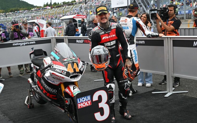 PRIMERA FILA DE PARRILLA EN EL #JAPANESEGP, ARÓN TERCERO EN LA Q2 DE MOTEGI