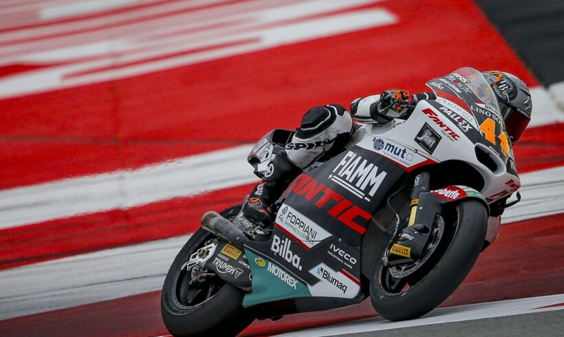 ARÓN MARCA EL MEJOR TIEMPO EN LA FP Y P1 DEL #SOLIDARITYGP