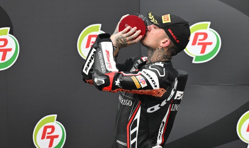 PODIO PARA ARÓN EN EL #THAIGP, TERMINA SEGUNDO EN BURIRAM Y LESIONADO