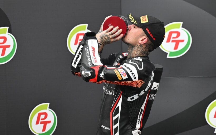 PODIO PARA ARÓN EN EL #THAIGP, TERMINA SEGUNDO EN BURIRAM Y LESIONADO