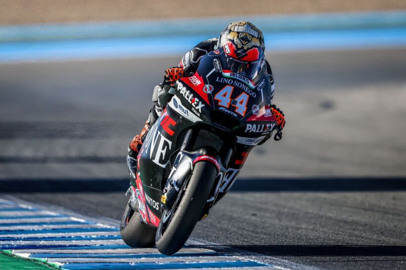 ARÓN SÉPTIMO Y CAÍDA EN LA Q2 DE MOTO2™ DEL #SPAINGP