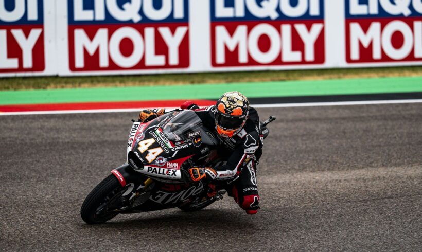 ARÓN SEXTO EN LA MOJADA FREE PRACTICE 2 DEL #GERMANGP