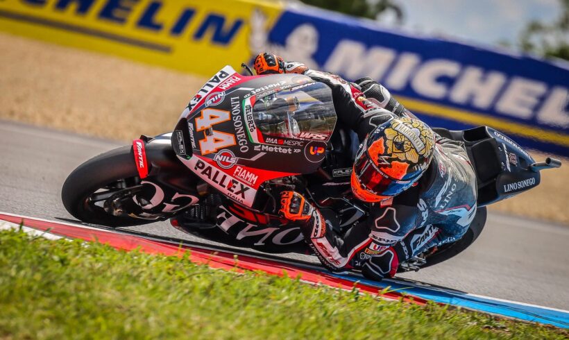 ARÓN CONCLUYE SEXTO EN EL CZECHIA MOTO2™ OFFICIAL TEST