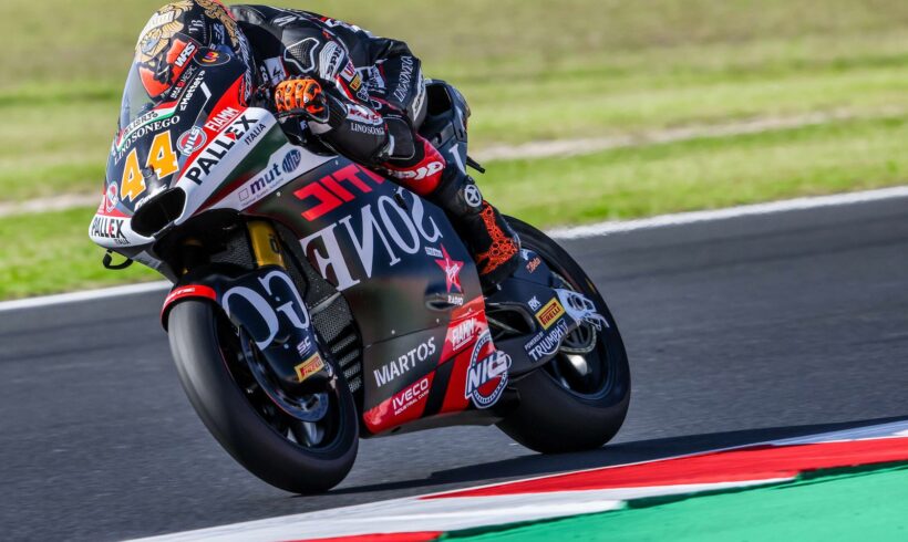 ARÓN DÉCIMO EN LA FP1 DEL #SANMARINOGP QUE HA COMENZADO HOY EN MISANO