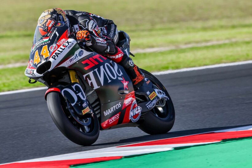 ARÓN DÉCIMO EN LA FP1 DEL #SANMARINOGP QUE HA COMENZADO HOY EN MISANO
