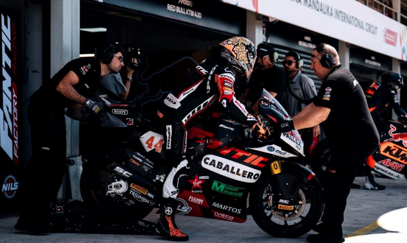 OCTAVO EN LA FP2 Y SÉPTIMO EN LA Q1 DEL #INDONESIANGP, ARÓN NUEVAMENTE FUERA DE LA Q2
