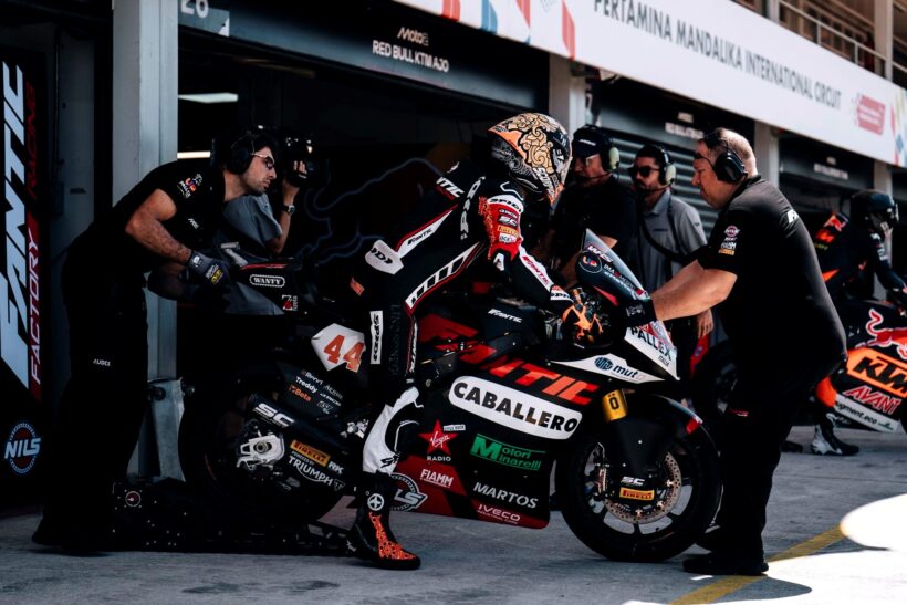 OCTAVO EN LA FP2 Y SÉPTIMO EN LA Q1 DEL #INDONESIANGP, ARÓN NUEVAMENTE FUERA DE LA Q2